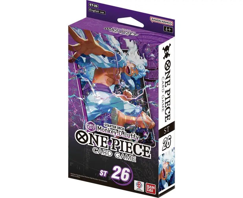 Purple Black Monkey D. Luffy ST-26 Starter Deck - One Piece Card Game - EN Purple Black Monkey D. Luffy ST-26 Starter Deck - One Piece Card Game - EN