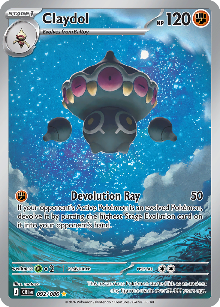 Claydol - 092/086 - EN