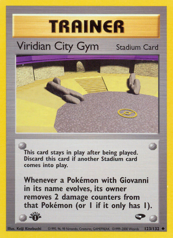 Viridian City Gym - 123/132 - EN
