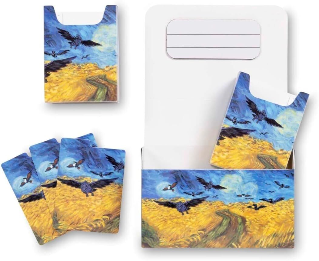 Pokémon Center × Van Gogh Museum: Corviknight Inspired by Wheatfield with Crows Double Deck Box
