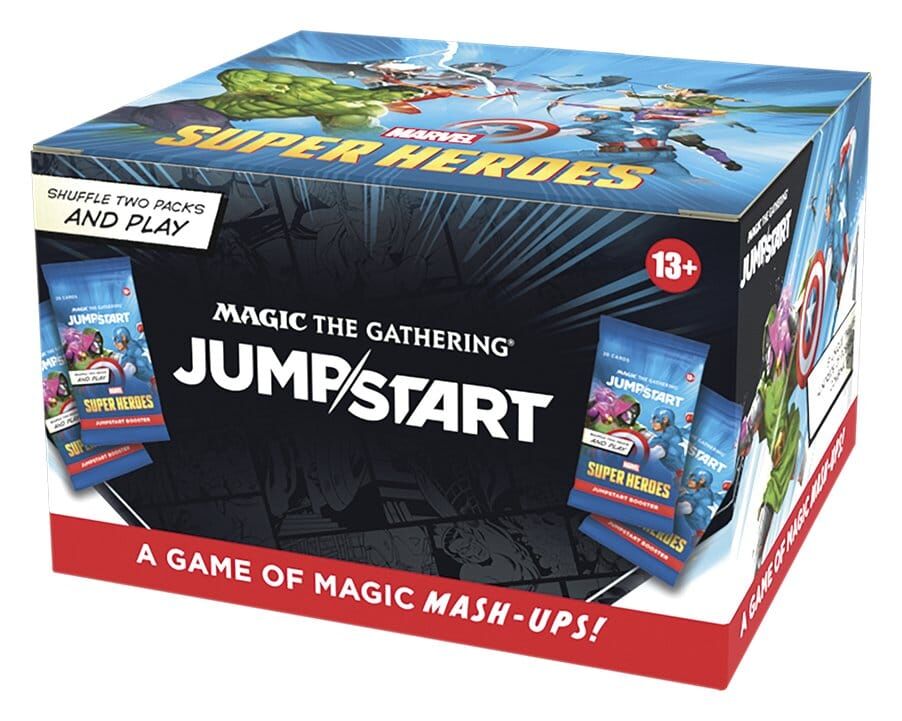 Magic the Gathering - Marvel Super Heroes Jumpstart Booster Display (24) - EN