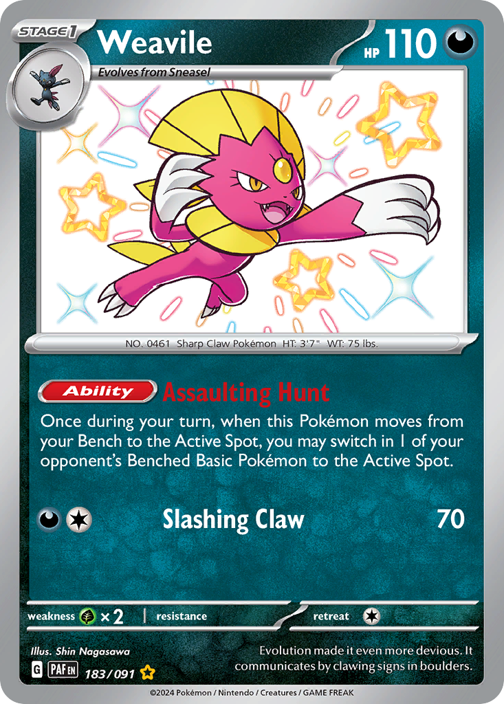 Weavile - 183/91 - EN