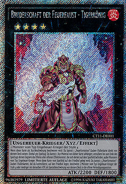 Bruderschaft der Feuerfaust - Tigerkönig - Yu-Gi-Oh!
