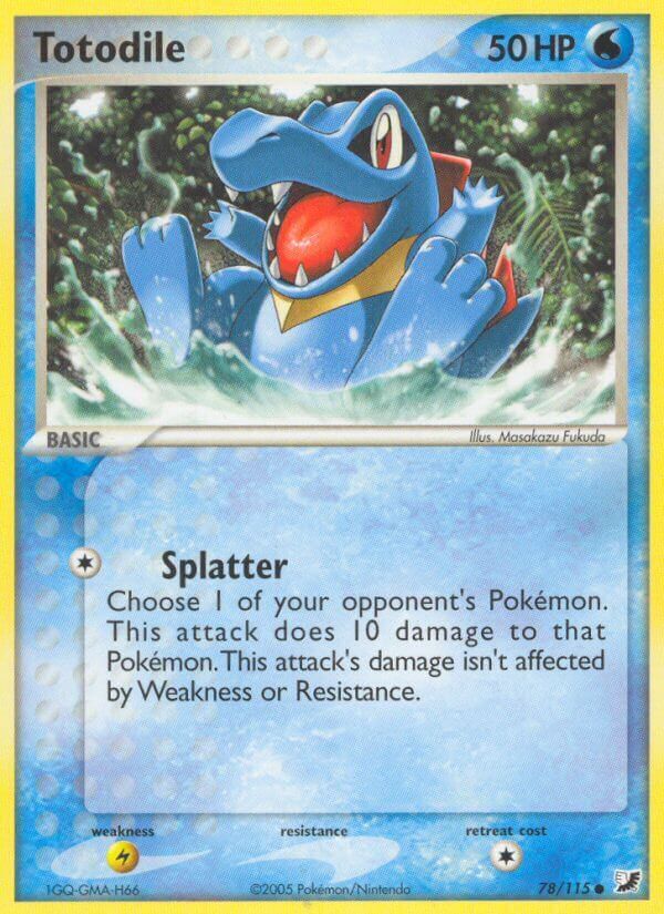 Totodile - 78/115 - EN Totodile - 78/115 - EN