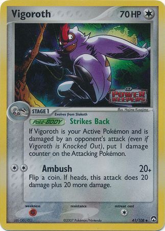 Vigoroth - 41/108 - Reverse Holo - EN