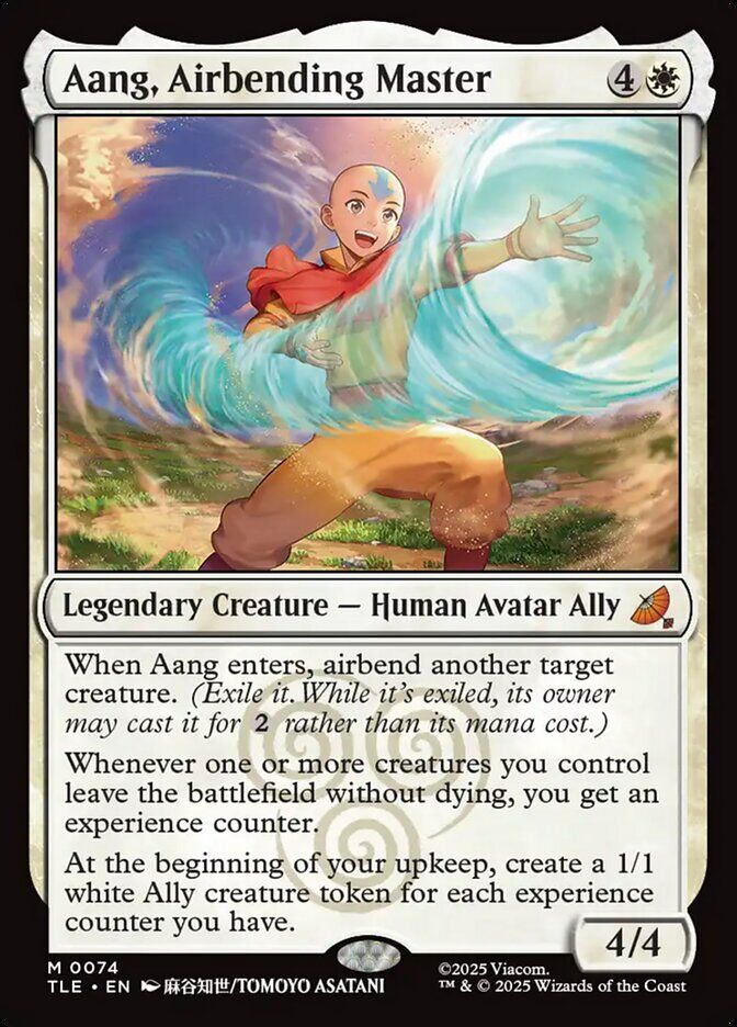 Aang, Airbending Master - TLE 74 Aang, Airbending Master - TLE 74