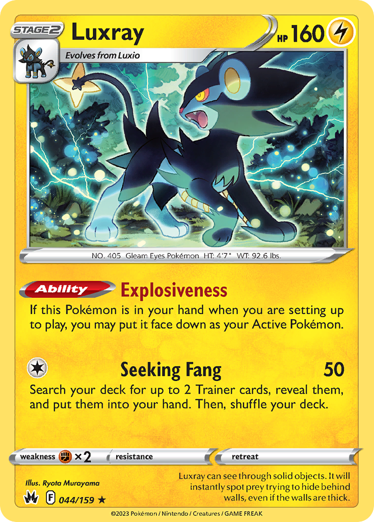 Luxray - 044/159 - EN Luxray - 044/159 - EN