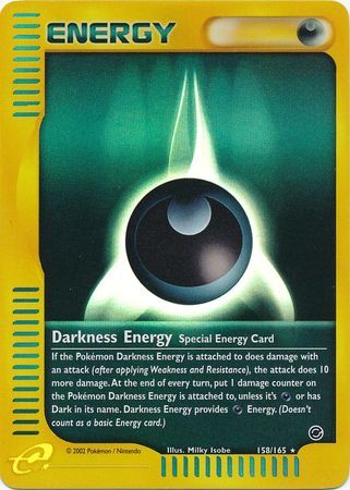 Darkness Energy - 158/165 - Reverse Holo - EN Darkness Energy - 158/165 - Reverse Holo - EN