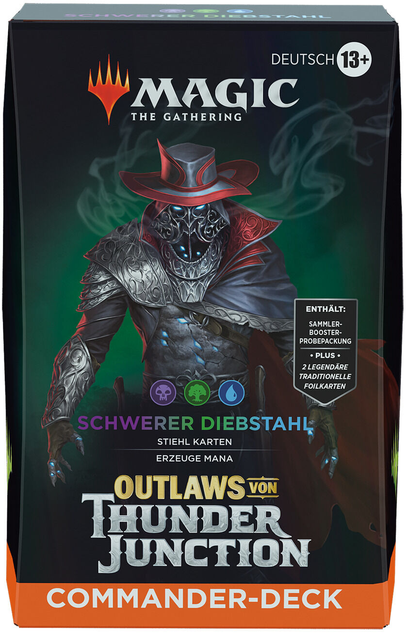 Outlaws von Thunder Junction Commander Deck - Schwerer Diebstahl - Magic the Gathering - DE
