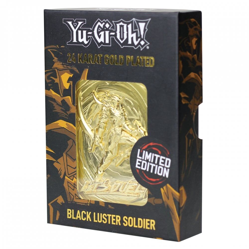 Yu-Gi-Oh! Black Luster Soldier 24k Gold Plated Limited Edition Card