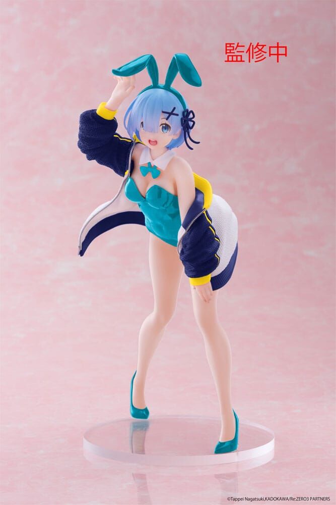 Re:Zero Starting Life in Another World Coreful PVC Statue Rem (Jacket Bunny Vers.) Renewal 18 cm