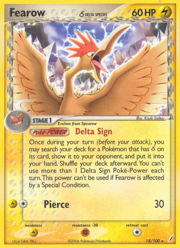Fearow - 18/100 - EN