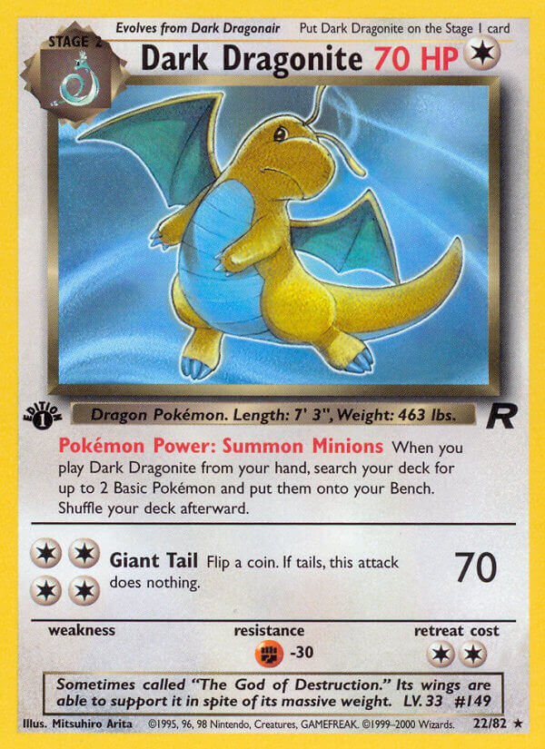 Dark Dragonite - 22/82 - EN Dark Dragonite - 22/82 - EN