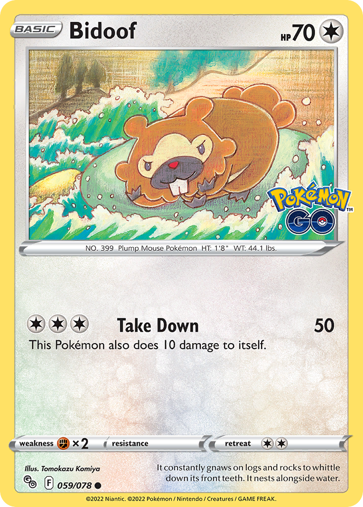 Bidoof - 059/88 - EN