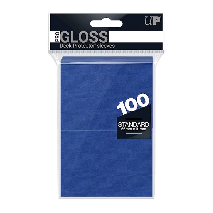 Blue Deck Protector Standard (100) NEW SIZE Blue Deck Protector Standard (100) NEW SIZE