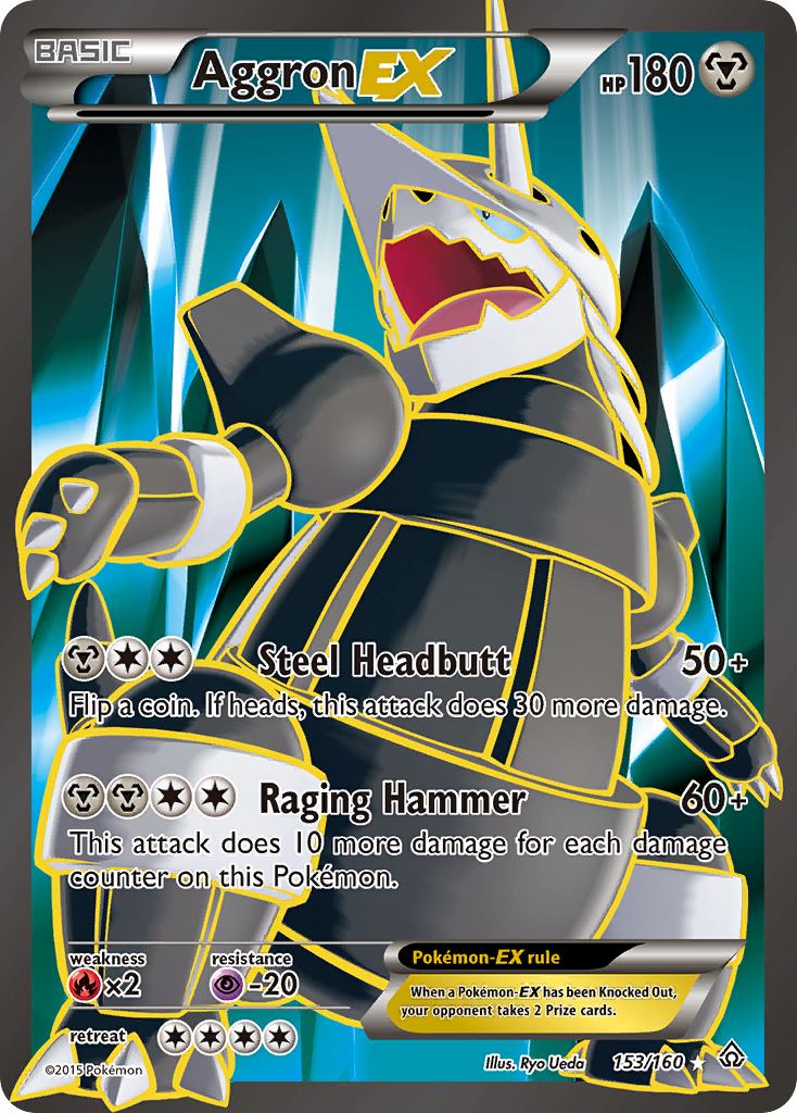 Aggron-EX - 153/160 - EN Aggron-EX - 153/160 - EN