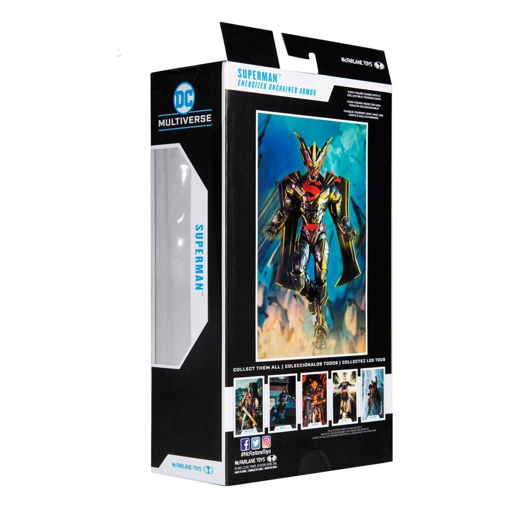 DC Multiverse Actionfigur Superman Energized Unchained Armor 18 cm