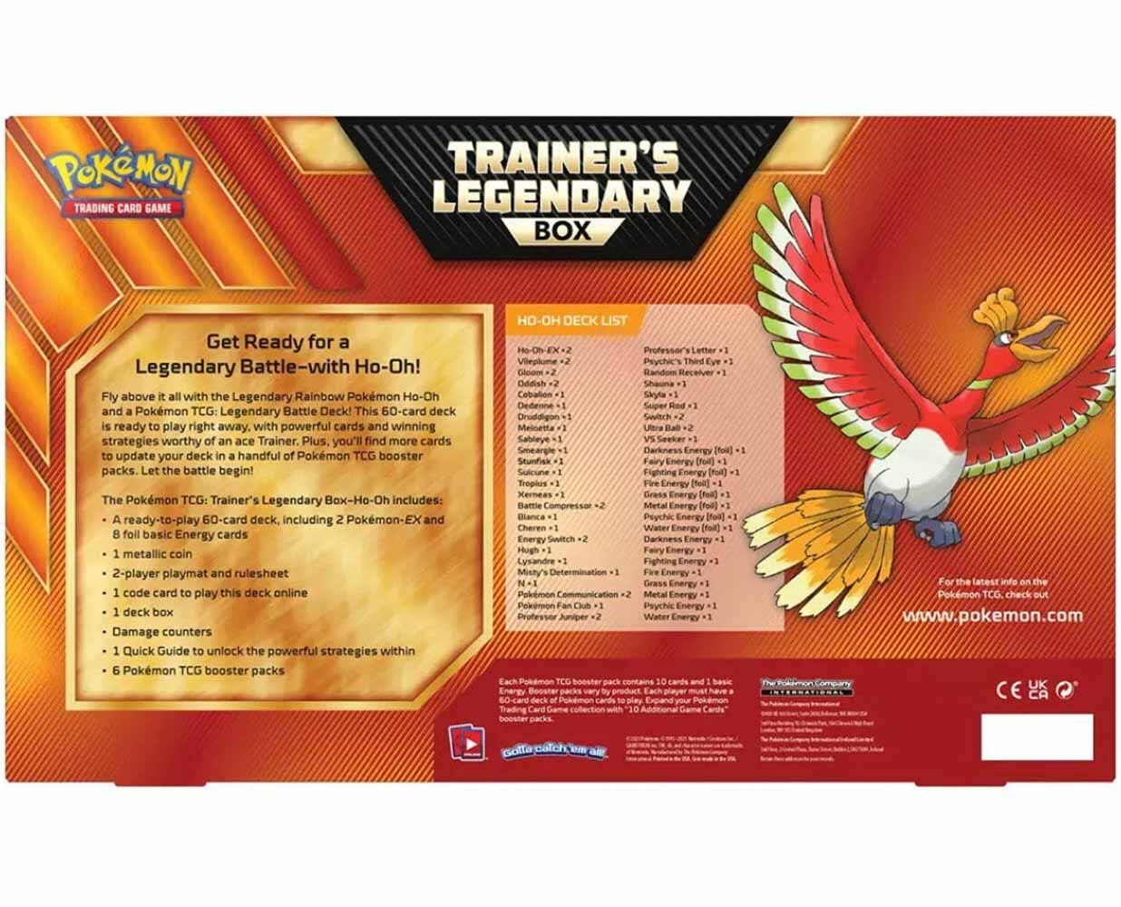 Pokémon Trainer's Legendary Box Ho-Oh - EN
