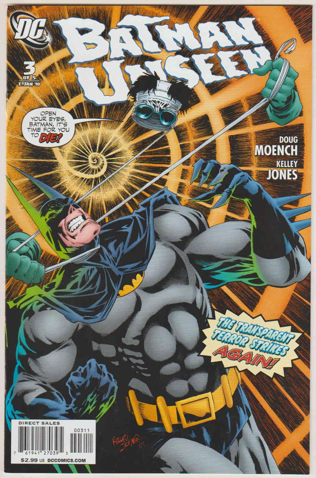 Batman Unseen #1-5