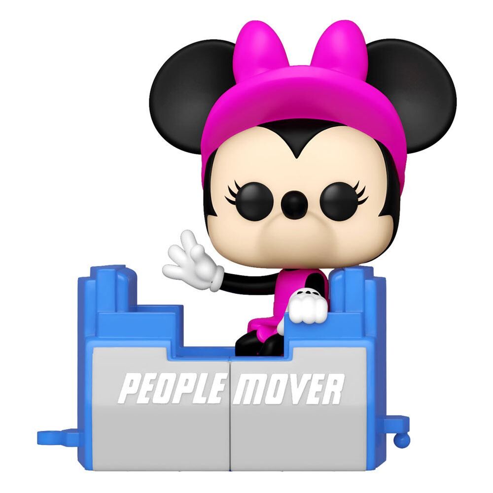 Walt Disney Word 50th Anniversary POP! Disney Vinyl Figur People Mover Minnie 9 cm