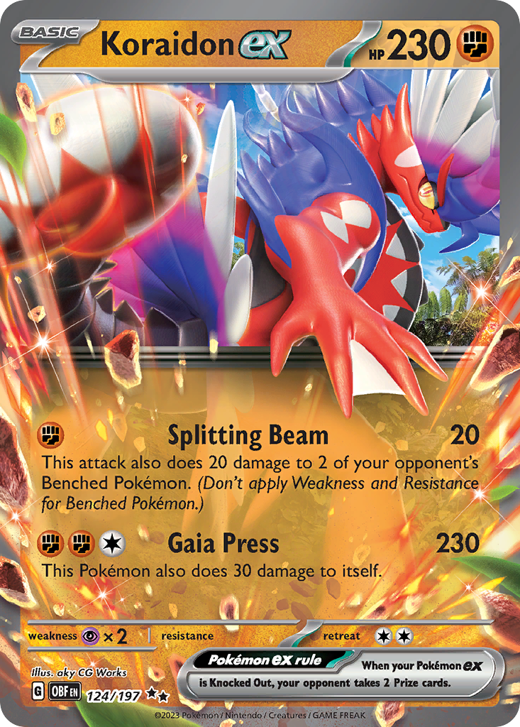 Koraidon ex - 124/230 - EN
