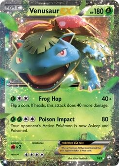 venusaur-ex-1-83-poke-mon-tcg Venusaur EX 1/83 - Pokémon TCG