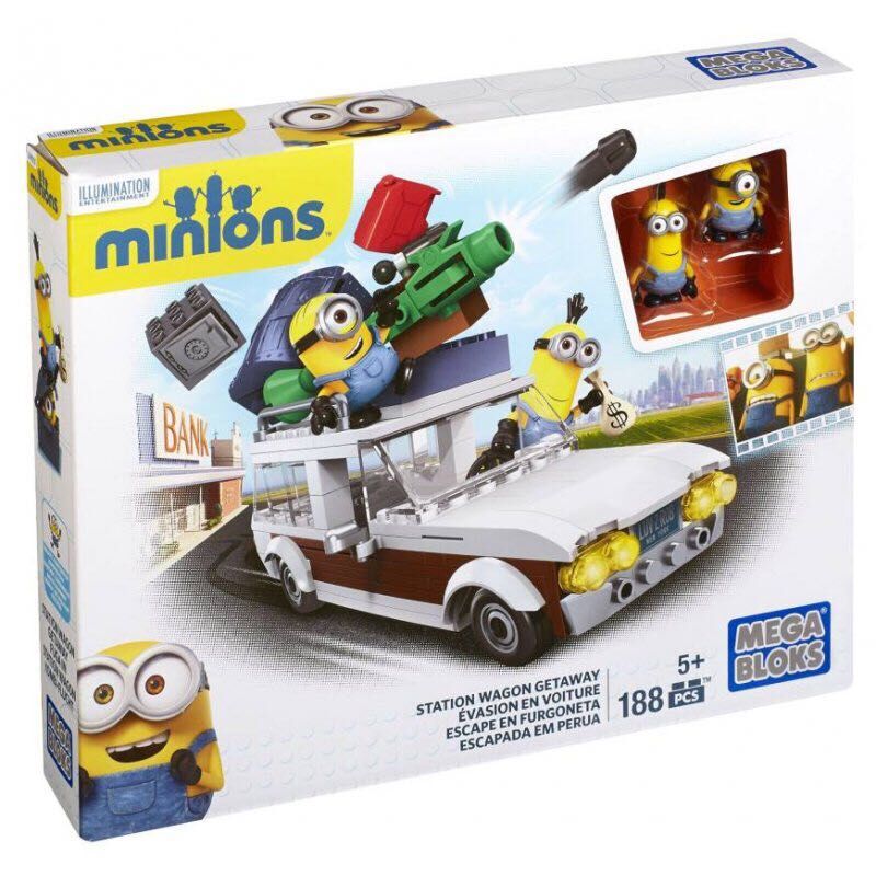 Mega Bloks - Minions - Station Wagon Getaway Mega Bloks - Minions - Station Wagon Getaway