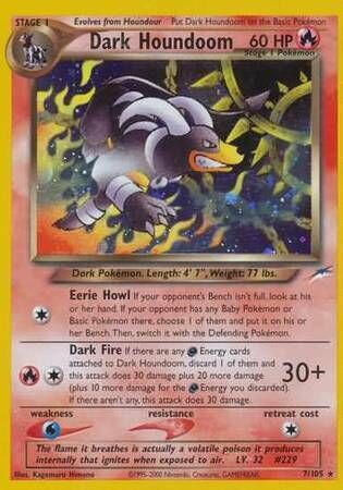 Dark Houndoom - 7/113 - Unlimited - EN