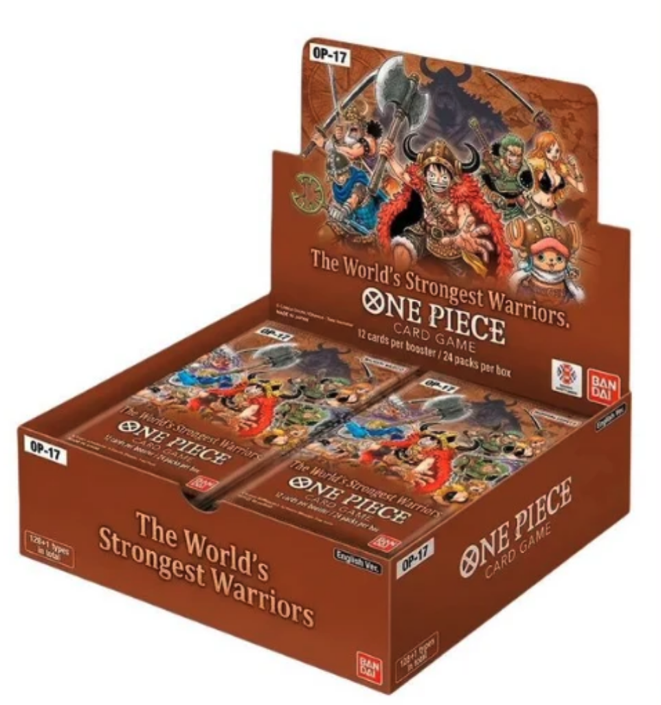 The World's Strongest Warriors OP-17 Booster Box (24) - One Piece Card Game - EN