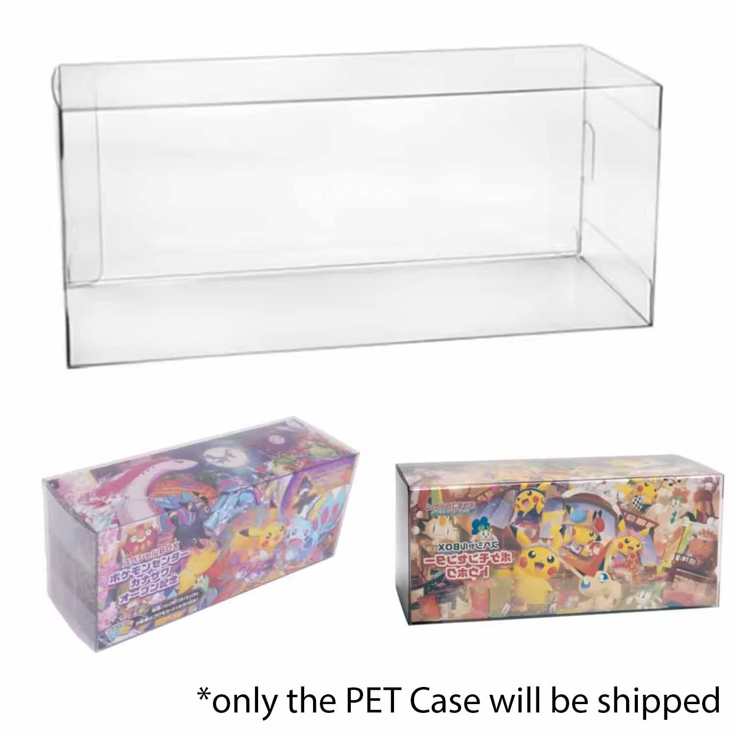 Pokémon PET Case for Pokemon Center Special Boxes (Tohoku, Hiroshima, Fukuoka, Kanazawa) Pokémon PET Case for Pokemon Center Special Boxes (Tohoku, Hiroshima, Fukuoka, Kanazawa)