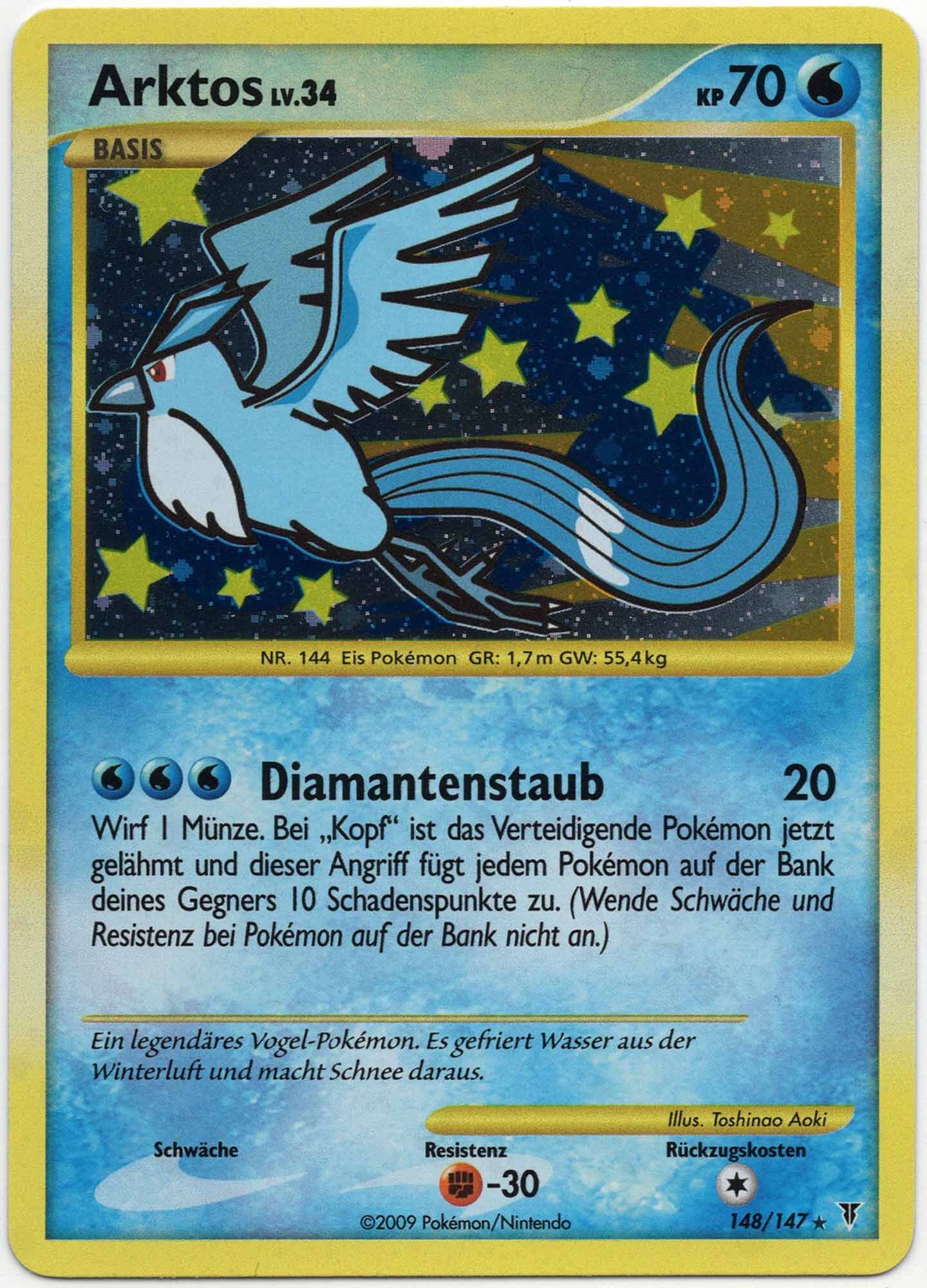 arktos-lv-34-148-147-poke-mon-tcg-near-mint Arktos LV.34 - 148/147 - Pokémon TCG (Near Mint)