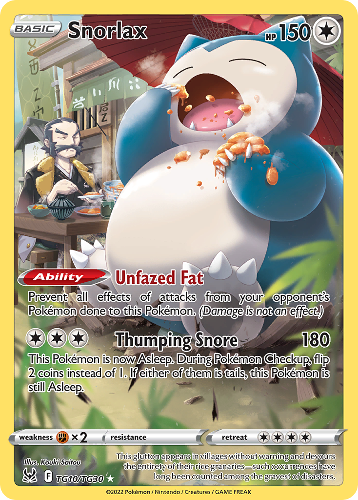 Snorlax - TG10/TG30 - EN