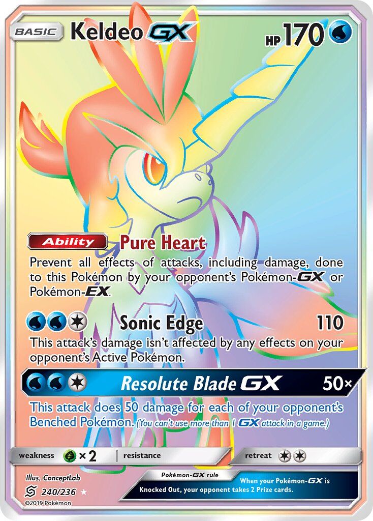 Keldeo-GX - 240/236 - EN Keldeo-GX - 240/236 - EN