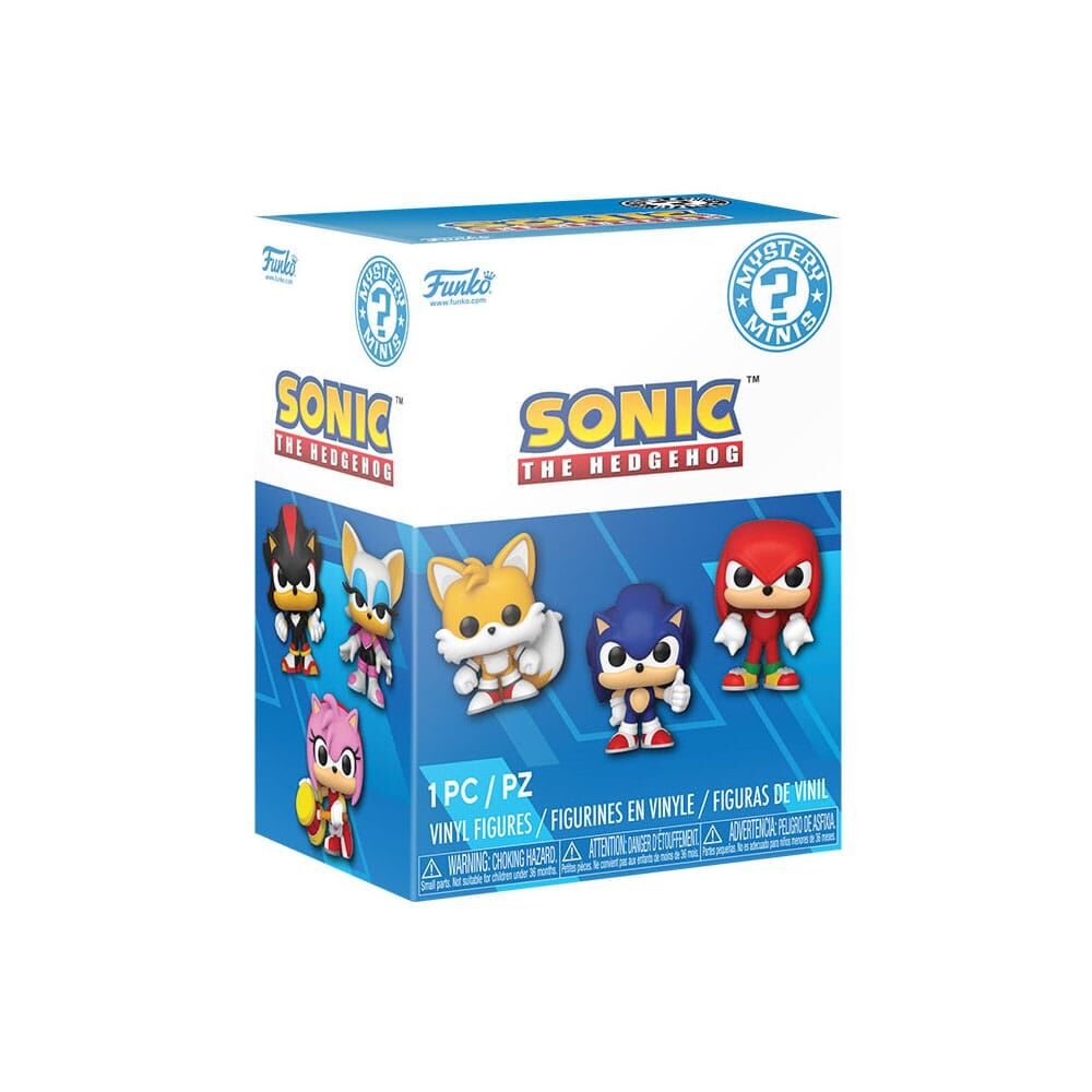 Mystery Minis? - Sonic The Hedgehog Minifigur (1 Random Blind Box) 5 cm Mystery Minis? - Sonic The Hedgehog Minifigur (1 Random Blind Box) 5 cm