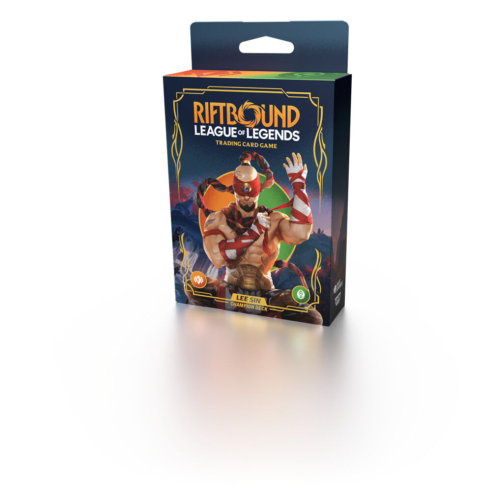 Riftbound Set One - Origins Champion Deck - Lee Sin - League of Legends TCG - EN Riftbound Set One - Origins Champion Deck - Lee Sin - League of Legends TCG - EN