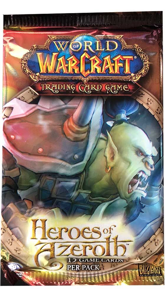 Heroes of Azeroth World of Warcraft TCG Booster Pack