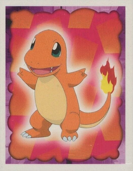 Charmander - 4 - Merlin Sticker Series 1