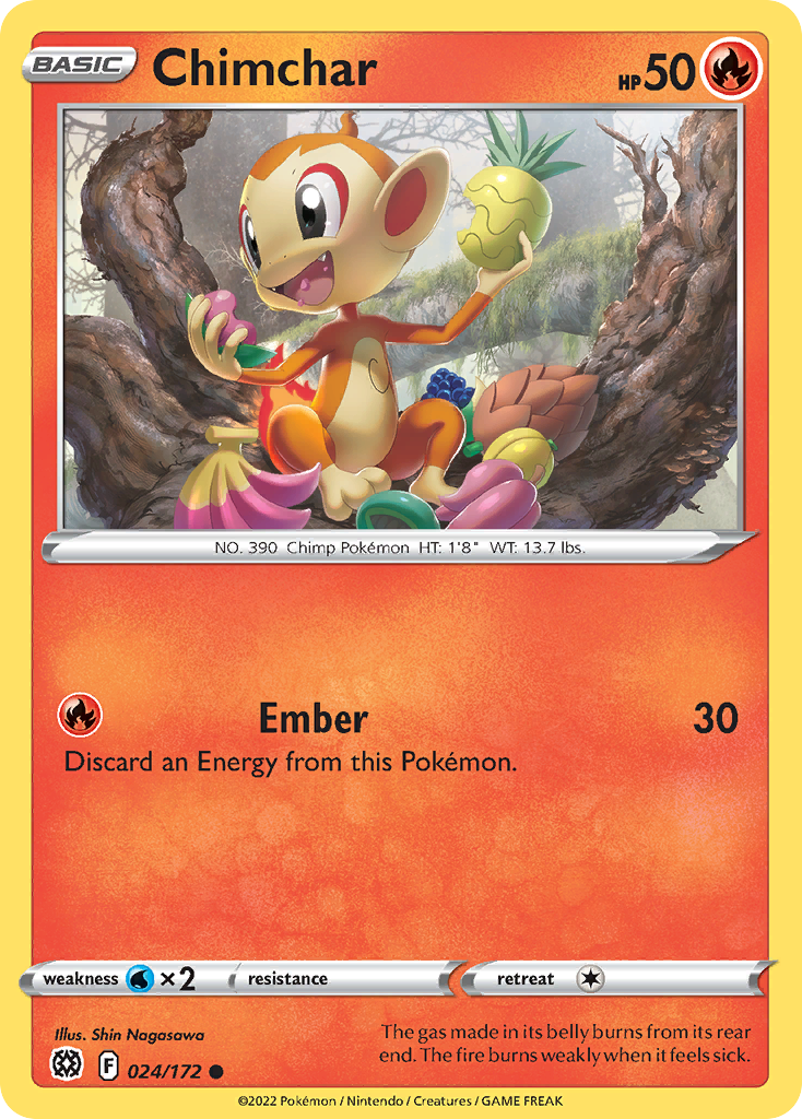 Chimchar - 024/172 - EN Chimchar - 024/172 - EN