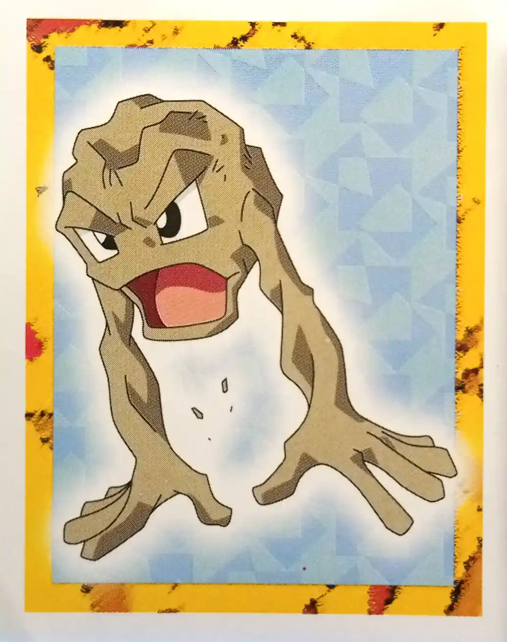 Geodude - 74 - Merlin Sticker Series 1