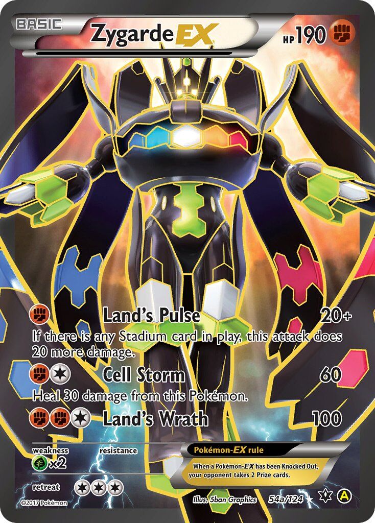 Zygarde-EX - 54a/124 - EN Zygarde-EX - 54a/124 - EN
