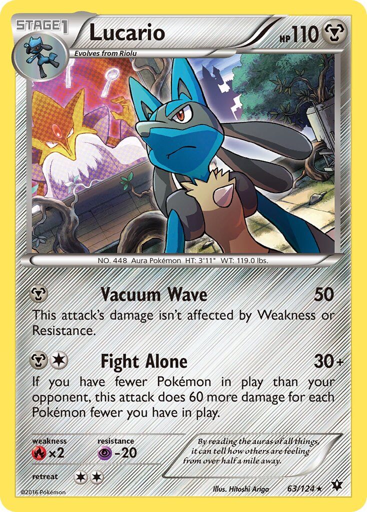 Lucario - 63/124 - EN Lucario - 63/124 - EN