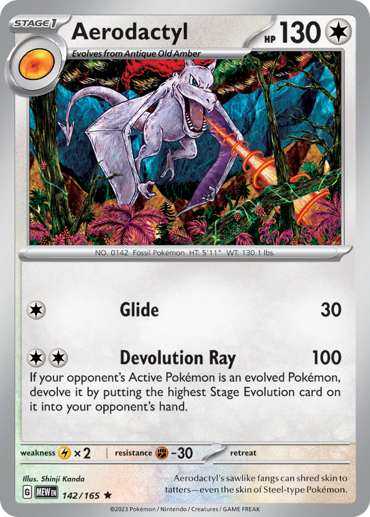Aerodactyl - 142/207 - EN
