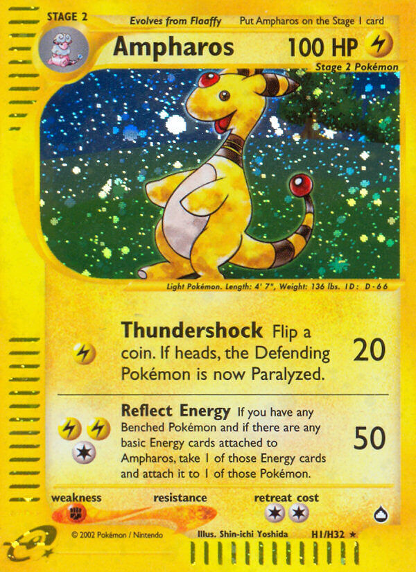 Ampharos - H1/H32 - Holo Rare - EN Ampharos - H1/H32 - Holo Rare - EN