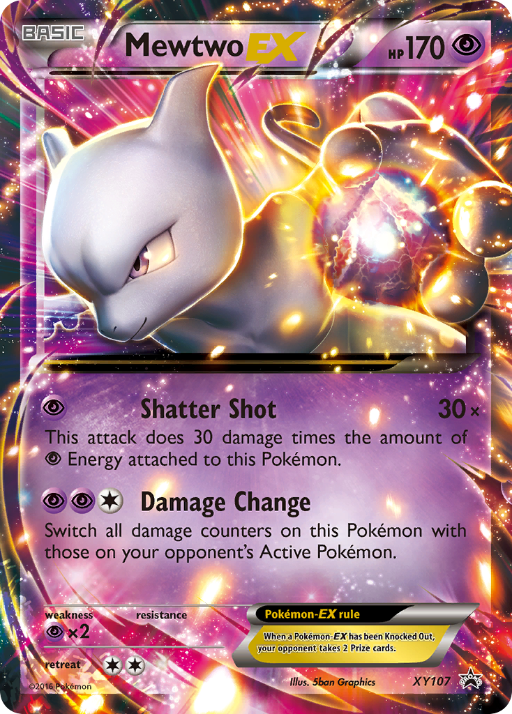 Mewtwo-EX - XY107 - EN Mewtwo-EX - XY107 - EN