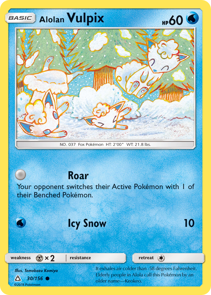 Alolan Vulpix - 30/156 - EN