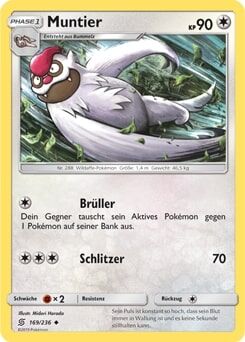 muntier-pok-mon-tcg Muntier 169/236 - Pokémon TCG
