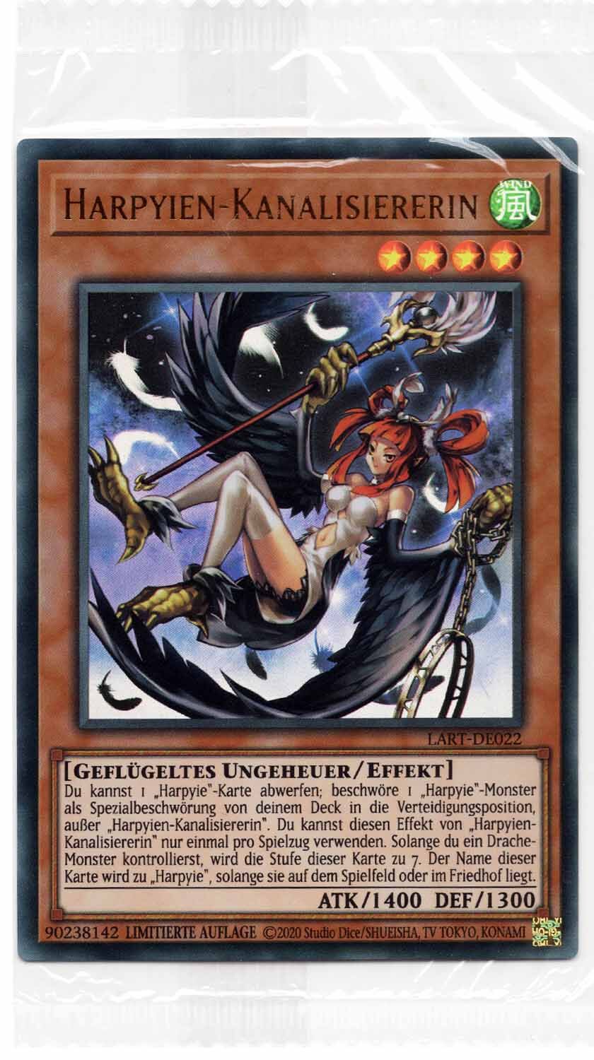 Harpyien-Kanalisiererin - LART-DE022 - Ultra Rare - Sealed