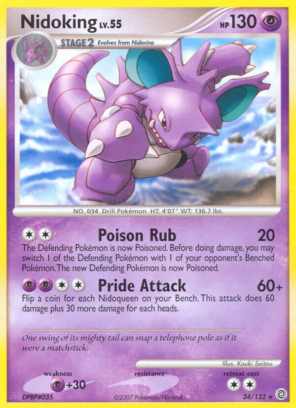 Nidoking - 34/132 - EN