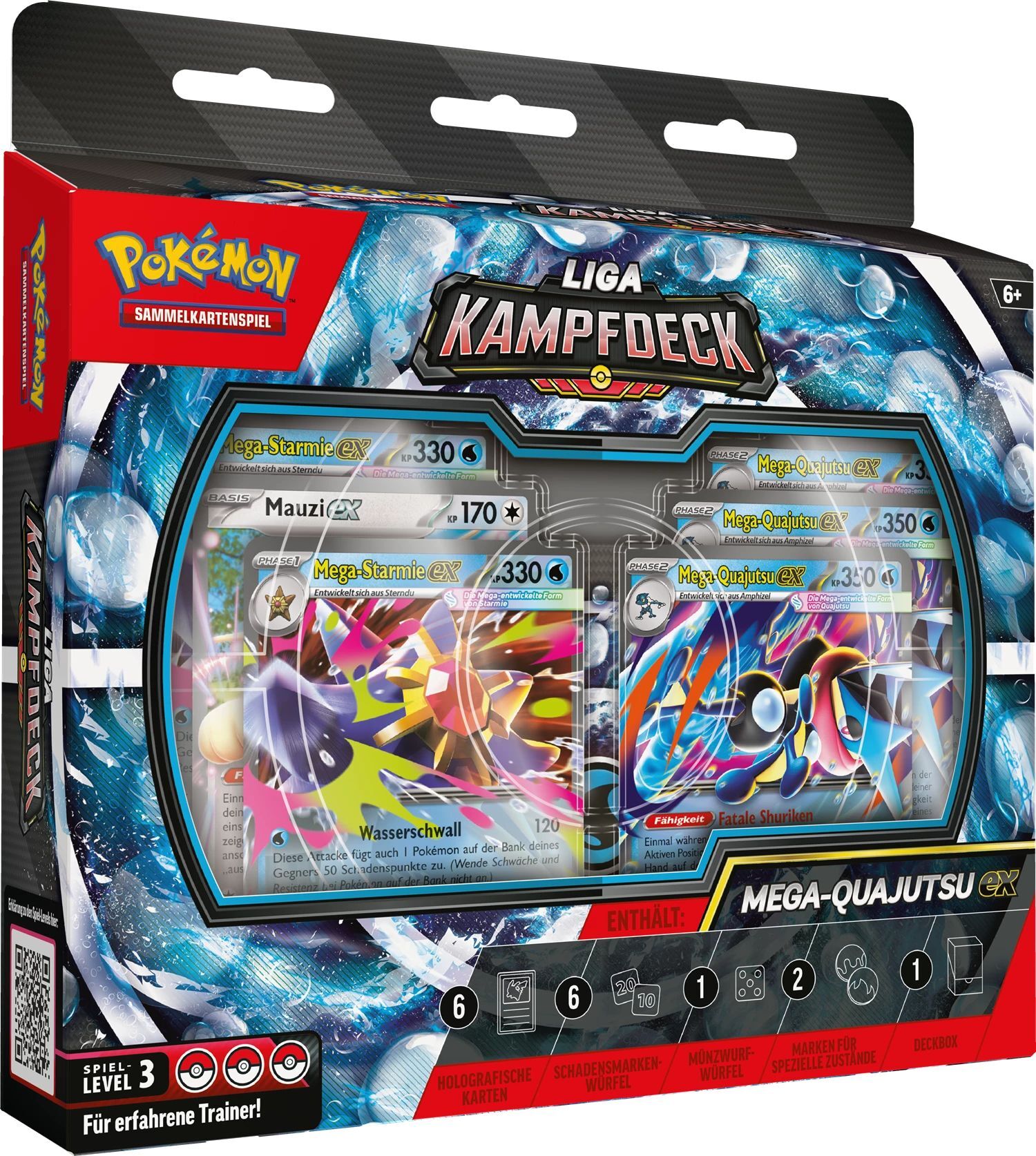 Pokémon TCG: Liga Kampfdeck Mega-Quajutsu ex - DE