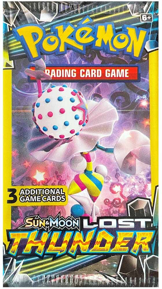 Pokémon Sun & Moon Lost Thunder 3-Cards/ 1 Booster Pack - EN